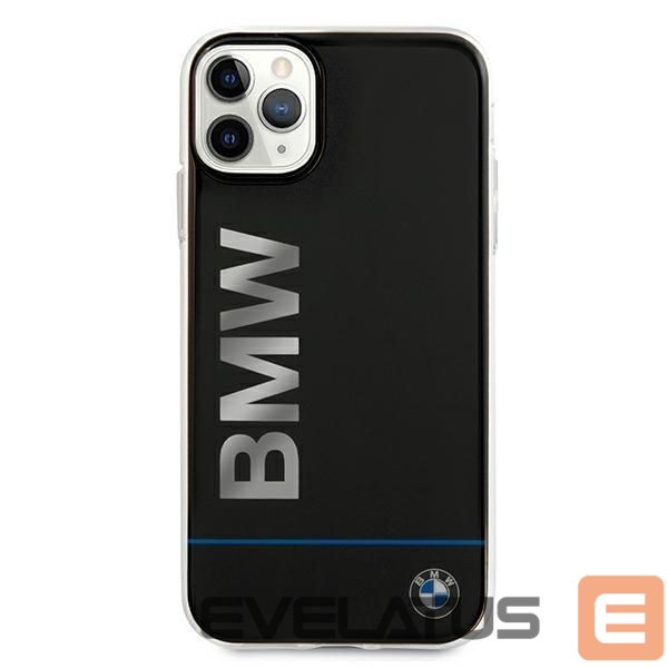 Back panel cover BMW BMW Signature Printed Logo iPhone Case for iPhone 11 Pro - Black