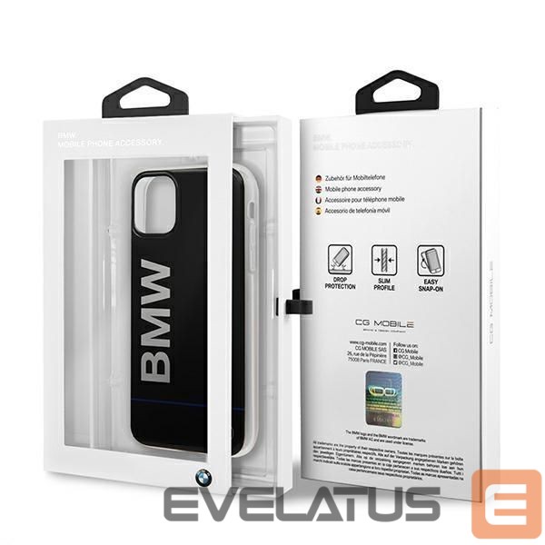 Back panel cover BMW BMW Signature Printed Logo Case for iPhone 11 Pro Max - Black