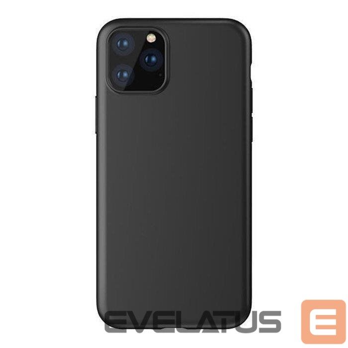Back panel cover Hurtel Soft Case TPU gel protective case cover for Motorola Moto G100 / Edge S black