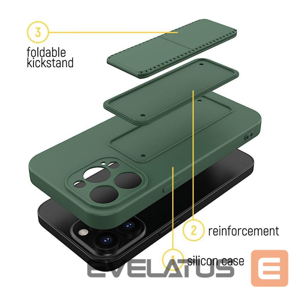 Back panel cover Wozinsky Green