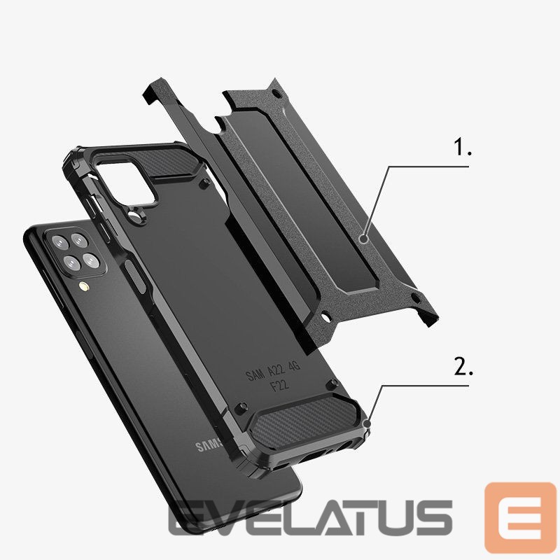 Back panel cover Hurtel Blue