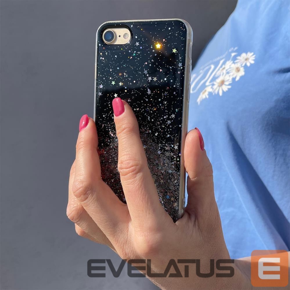 Back panel cover Wozinsky Transparent || Silver