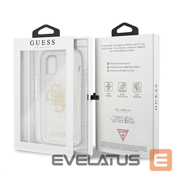 Back panel cover Guess Transparent