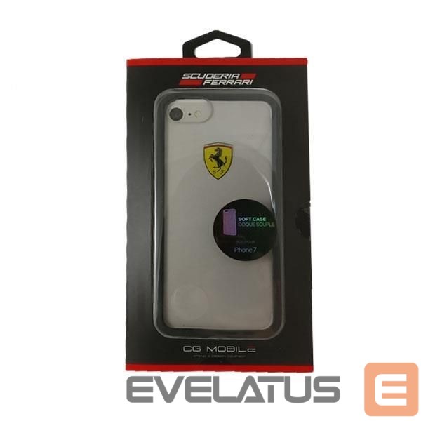 Back panel cover Ferrari Black