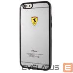 Back panel cover Ferrari  Ferrari Hardcase FEHCS7BK G930 S7 racing shield transparent black