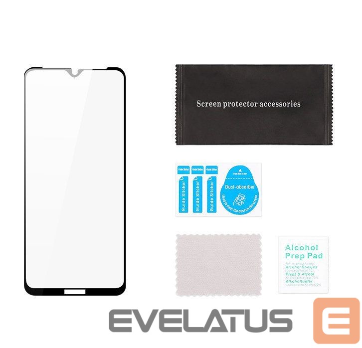 Protective glass Dux Ducis Dux Ducis 10D Tempered Glass Tough Screen Protector Full Coveraged with Frame for Nokia 1.4 transparent (case friendly)