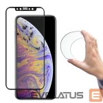 Protective glass Wozinsky  Wozinsky Full Cover Flexi Nano foil glass tempered glass with frame iPhone 14 Max / 13 Pro Max transparent 