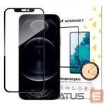 Protective glass Wozinsky  Wozinsky super tough Full Glue full screen tempered glass with Case Friendly frame iPhone 14 Max / 13 Pro Max black 