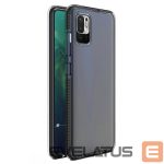 Back panel cover Hurtel  Black || Transparent 