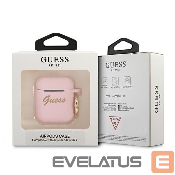 Back panel cover Guess Pink