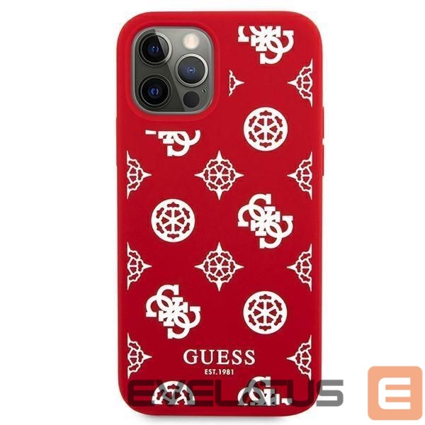 Back panel cover Guess Red