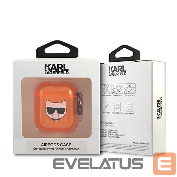 Back panel cover Karl Lagerfeld Orange