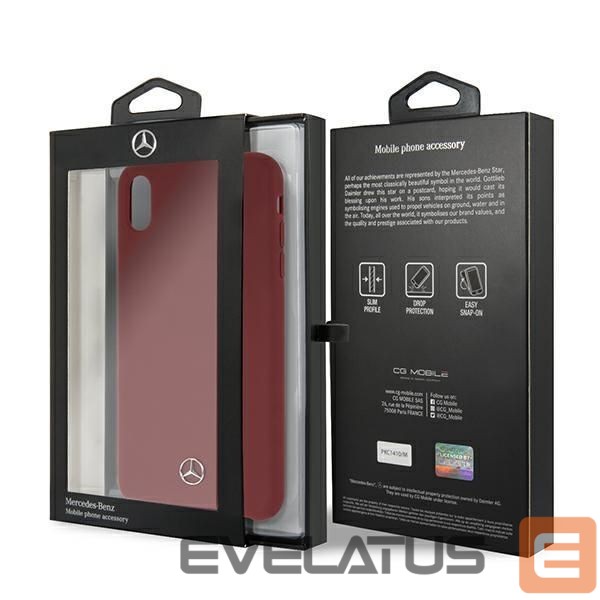 Back panel cover Mercedes-Benz Red