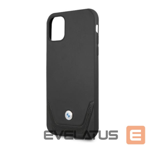 Back panel cover BMW BMW Leather Perforate Case for iPhone 11 / Xr - Black