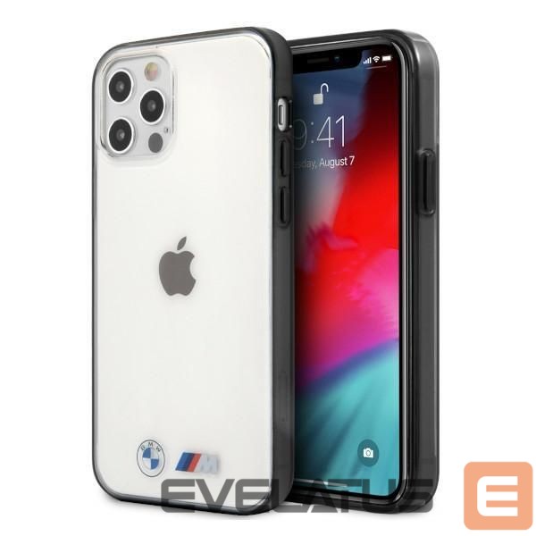 Back panel cover BMW BMW Sandblast Case for iPhone 12 Pro Max - Transparent