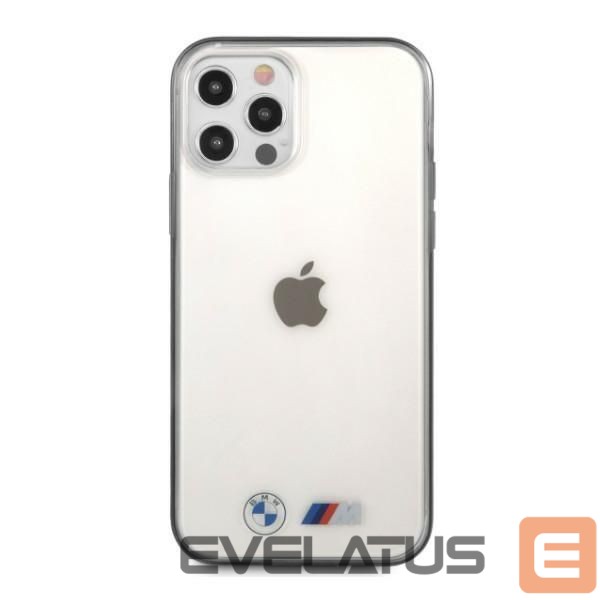 Back panel cover BMW BMW Sandblast Case for iPhone 12 Pro Max - Transparent