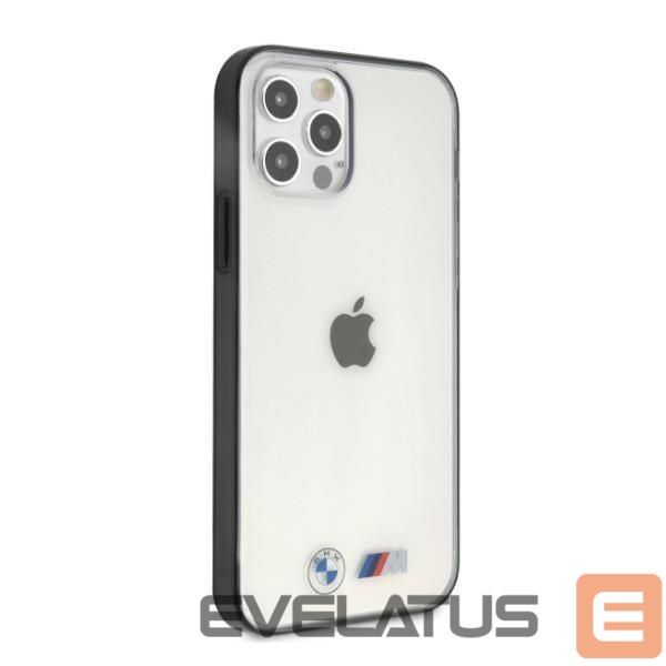 Back panel cover BMW BMW Sandblast Case for iPhone 12 Pro Max - Transparent