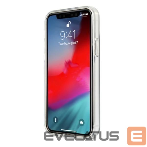 Back panel cover BMW BMW Motorsport Tricolor Case for iPhone 12 Pro Max - Transparent