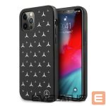 Back panel cover Mercedes-Benz  Mercedes Silver Stars Pattern Case for iPhone 12 Pro Max - Black 