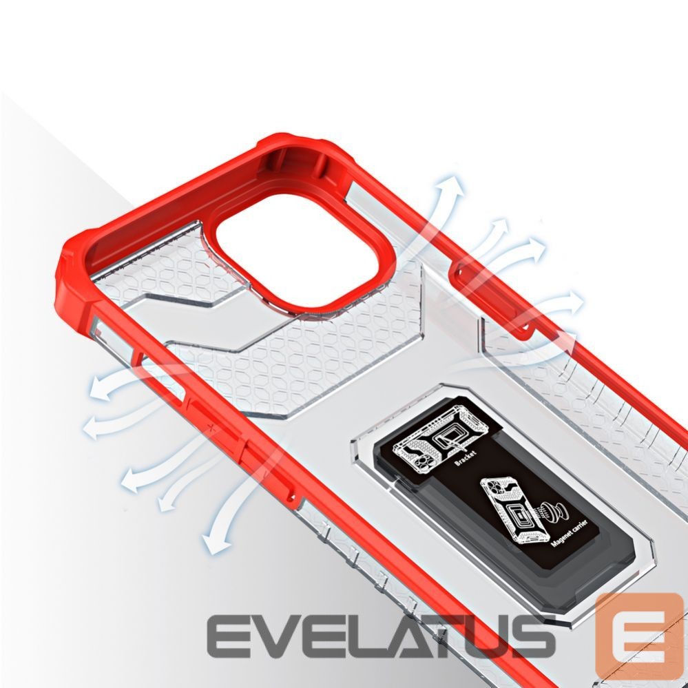 Back panel cover Hurtel Red