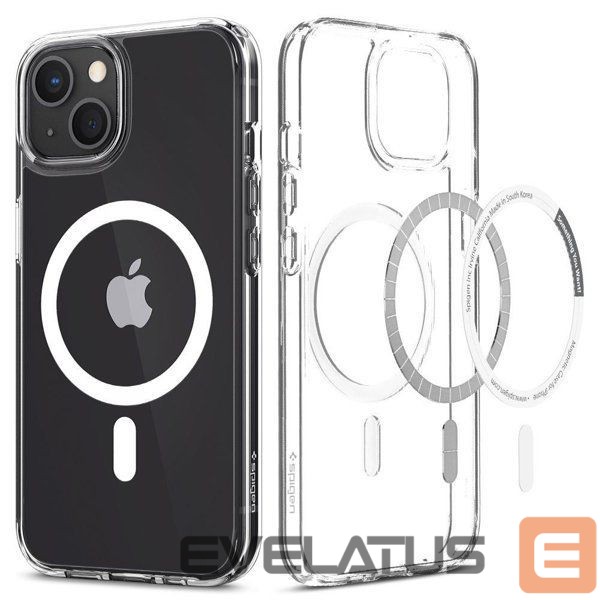 Back panel cover Spigen Transparent || White