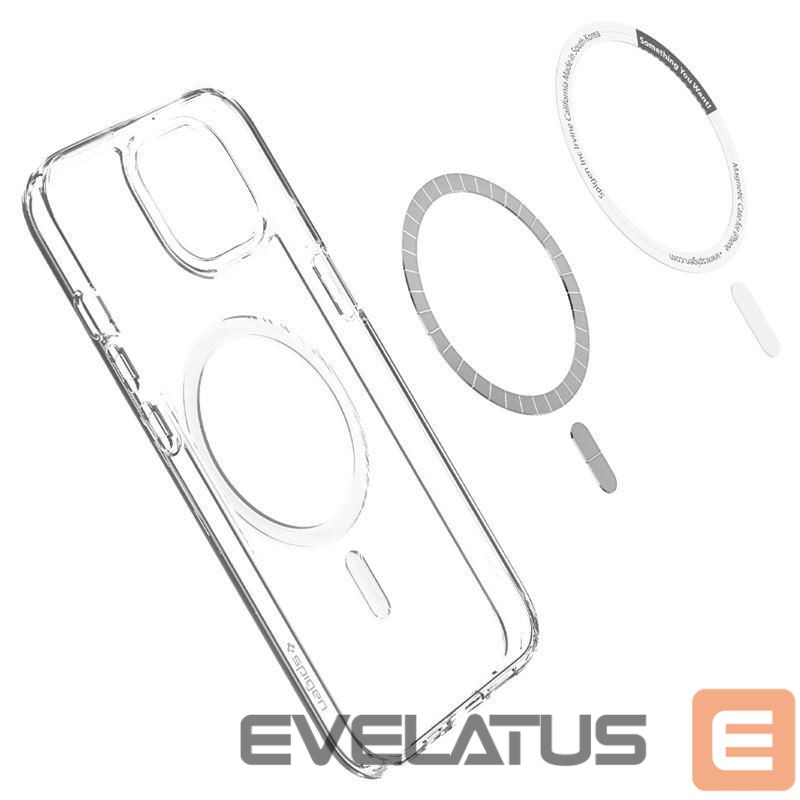 Back panel cover Spigen Transparent || White