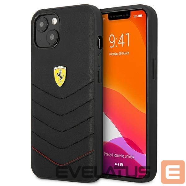 Back panel cover Ferrari Black