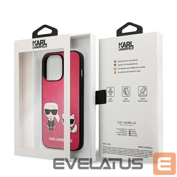 Back panel cover Karl Lagerfeld Pink