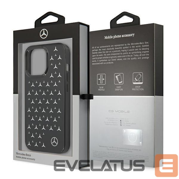 Back panel cover Mercedes-Benz Black
