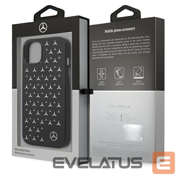Back panel cover Mercedes-Benz Black