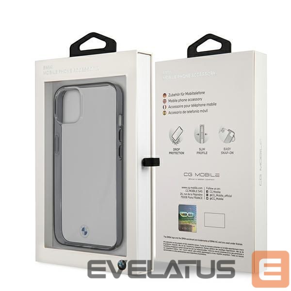 Back panel cover BMW BMW Signature Collection Case for iPhone 13 mini - Transparent