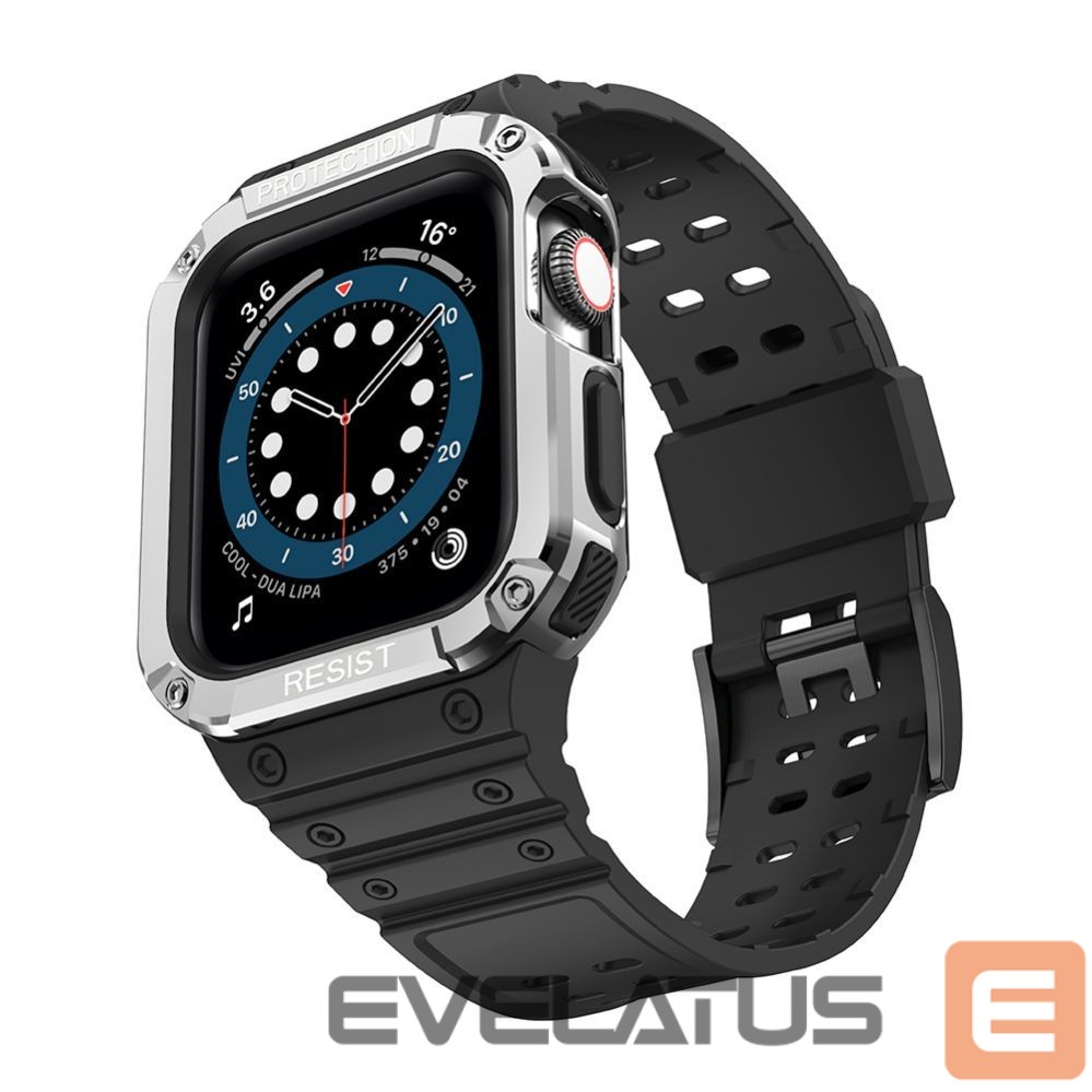 Back panel cover Hurtel Black || Silver