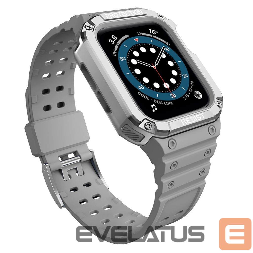 Back panel cover Hurtel - Gray || Silver