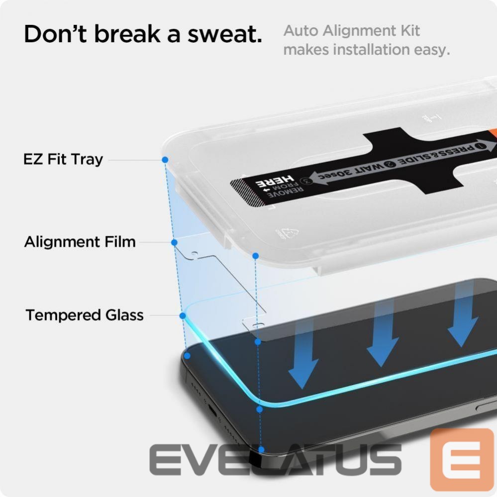 Protective glass Spigen - 1