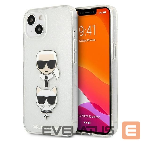 Back panel cover Karl Lagerfeld Silver
