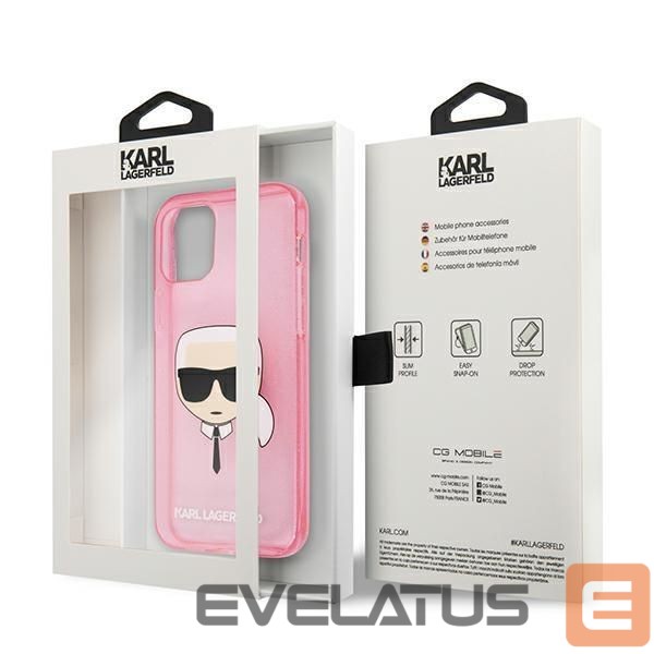 Back panel cover Karl Lagerfeld Pink