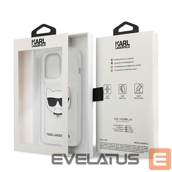 Back panel cover Karl Lagerfeld Transparent
