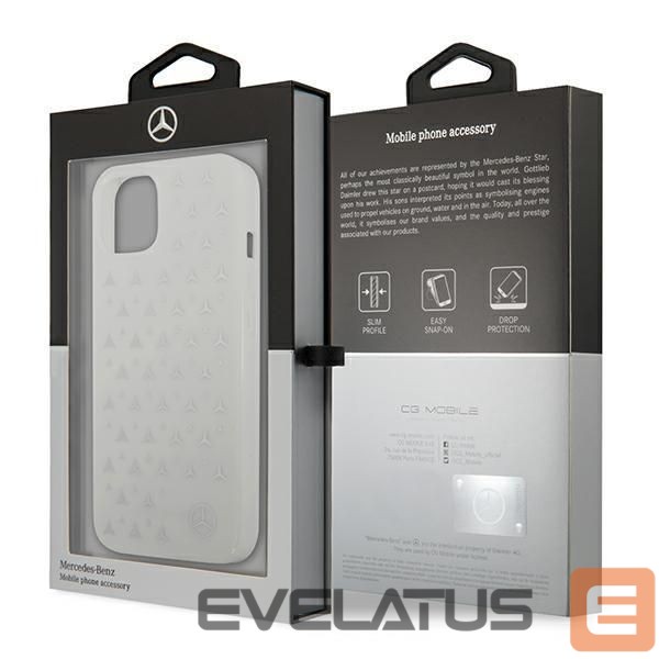 Back panel cover Mercedes-Benz White