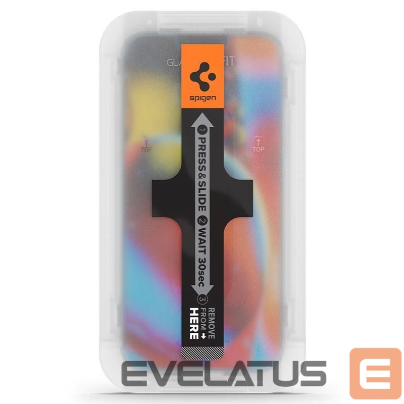 Protective glass Spigen Spigen Glas.tR EZ Fit Privacy Tempered Glass for iPhone 13 Pro Max - 2 pcs.