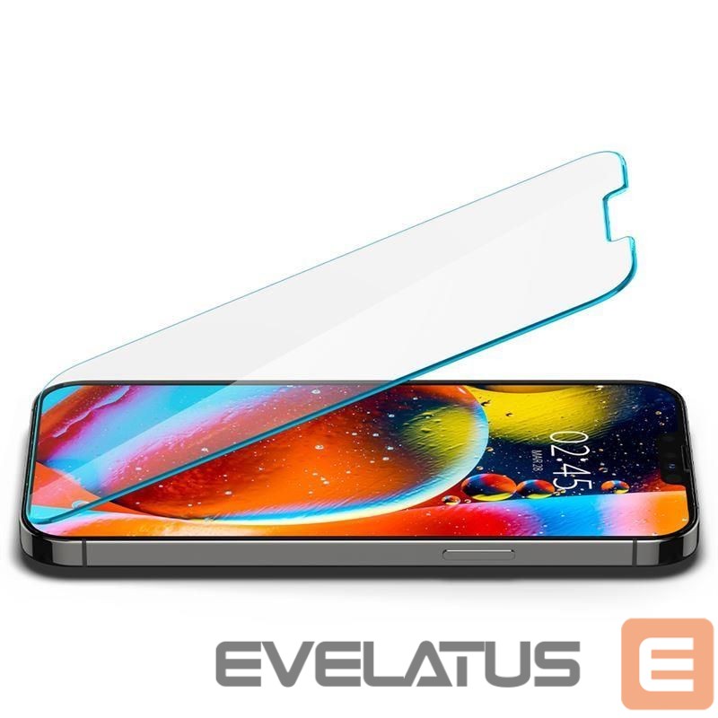 Protective glass Spigen Spigen Glas.tR EZ Fit Privacy Tempered Glass for iPhone 13 Pro Max - 2 pcs.