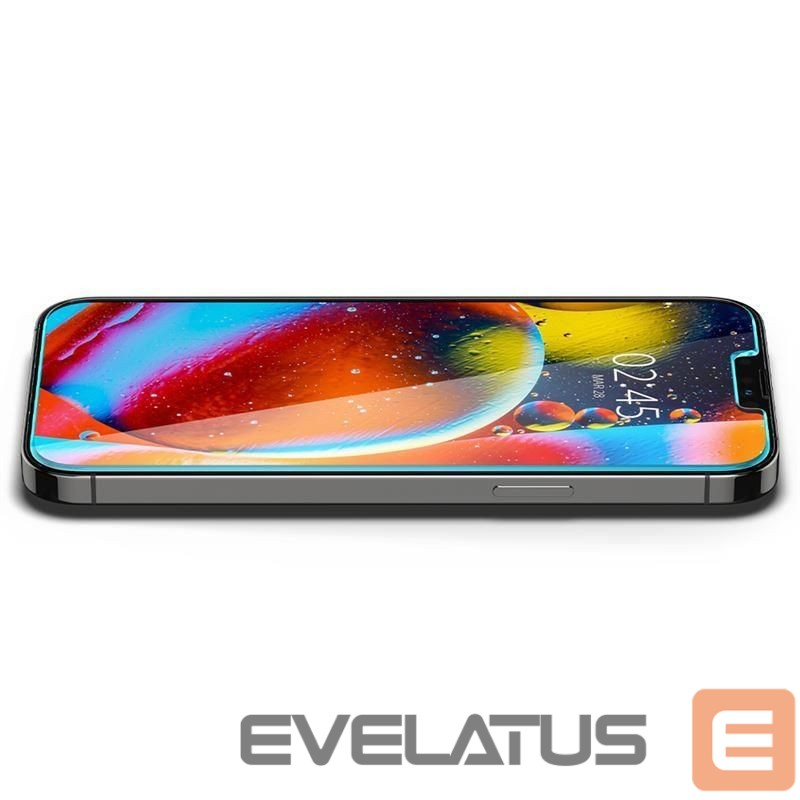 Protective glass Spigen Spigen Glas.tR EZ Fit Privacy Tempered Glass for iPhone 13 Pro Max - 2 pcs.