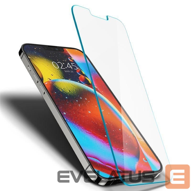 Protective glass Spigen Spigen Glas.tR EZ Fit Privacy Tempered Glass for iPhone 13 Pro Max - 2 pcs.