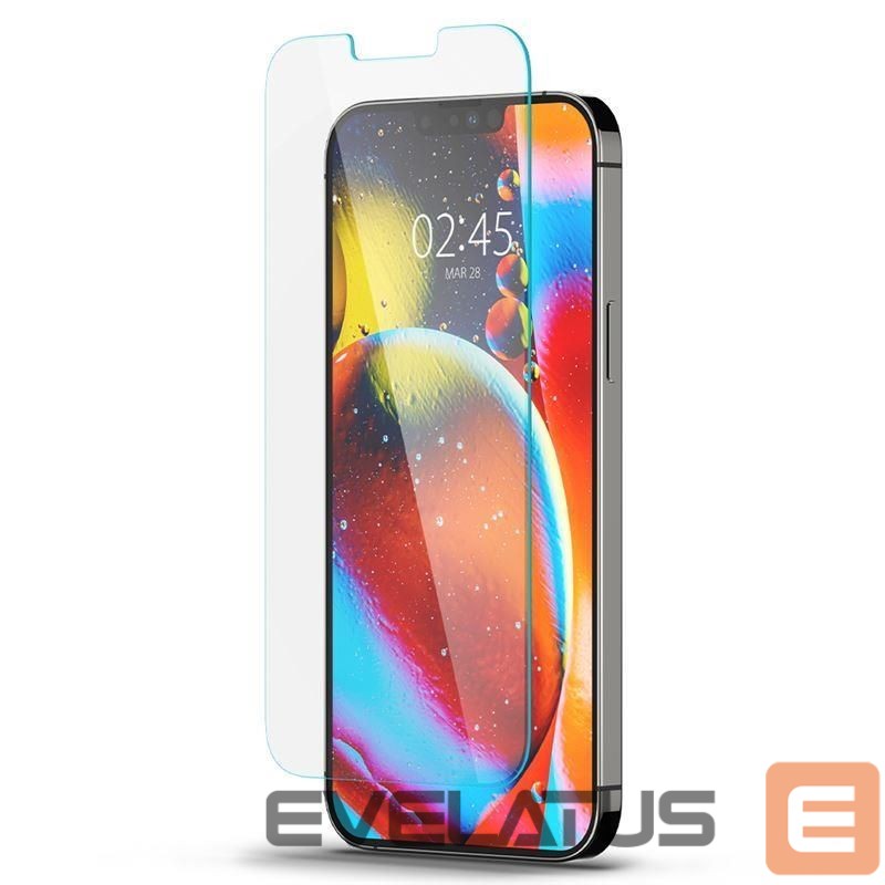 Protective glass Spigen Spigen Glas.tR EZ Fit Privacy Tempered Glass for iPhone 13 Pro Max - 2 pcs.