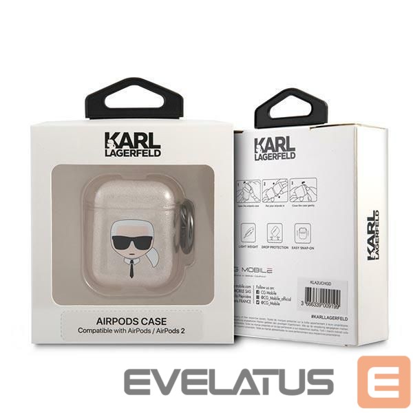 Back panel cover Karl Lagerfeld Gold
