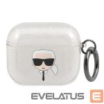 Back panel cover Karl Lagerfeld  Silver 