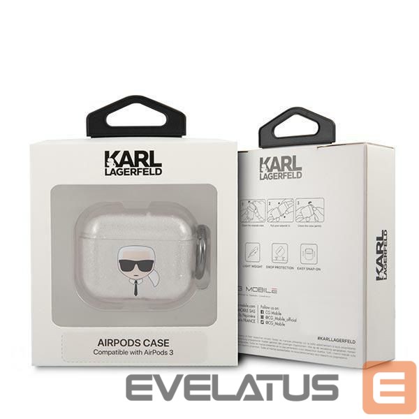 Back panel cover Karl Lagerfeld Silver