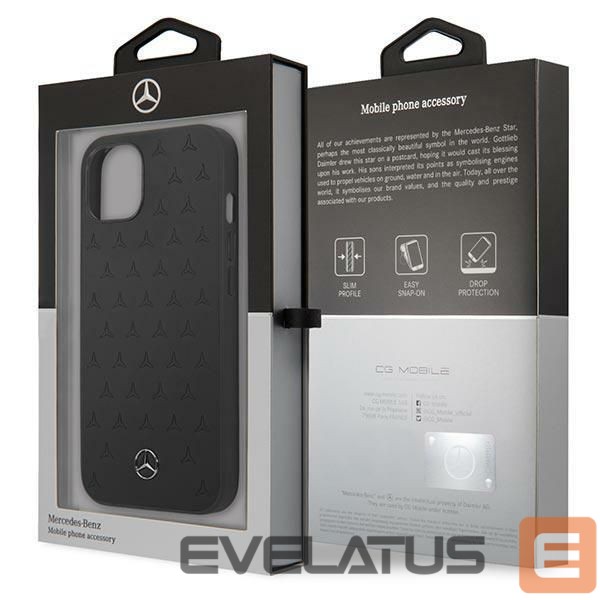 Back panel cover Mercedes-Benz Black