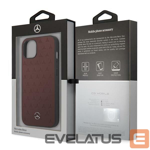 Back panel cover Mercedes-Benz Red