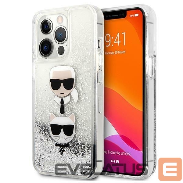Back panel cover Karl Lagerfeld Silver