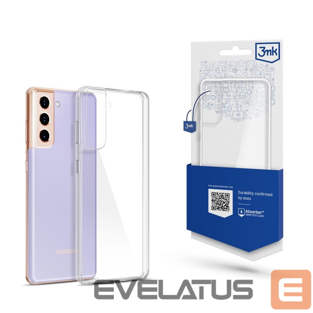 Back panel cover 3MK Samsung Galaxy S21 5G - 3mk Clear Case